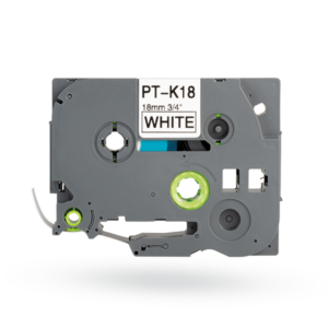Jablotron Schriftband laminiert PT-TAPE18-BW