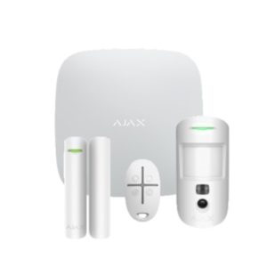 Ajax Funkalarmanlage Set Weiß AX-KIT02W-CAM