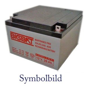 Akku 12V 26Ah UL26-12